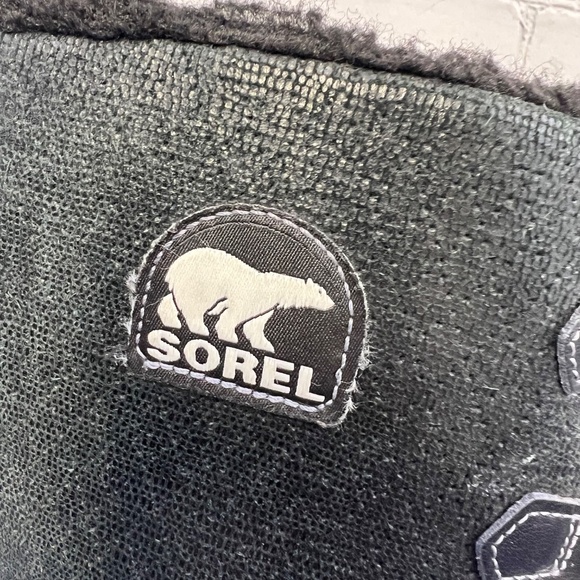 |•SOREL•| Trivoli High Black Waterproof Winter Boots Size 8.5 - Picture 6 of 12